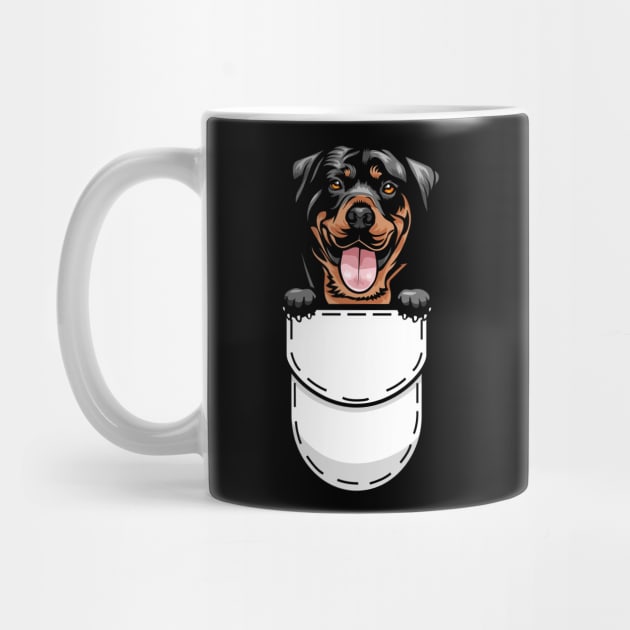 Rottweiler Pocket Dog by Pet My Dog